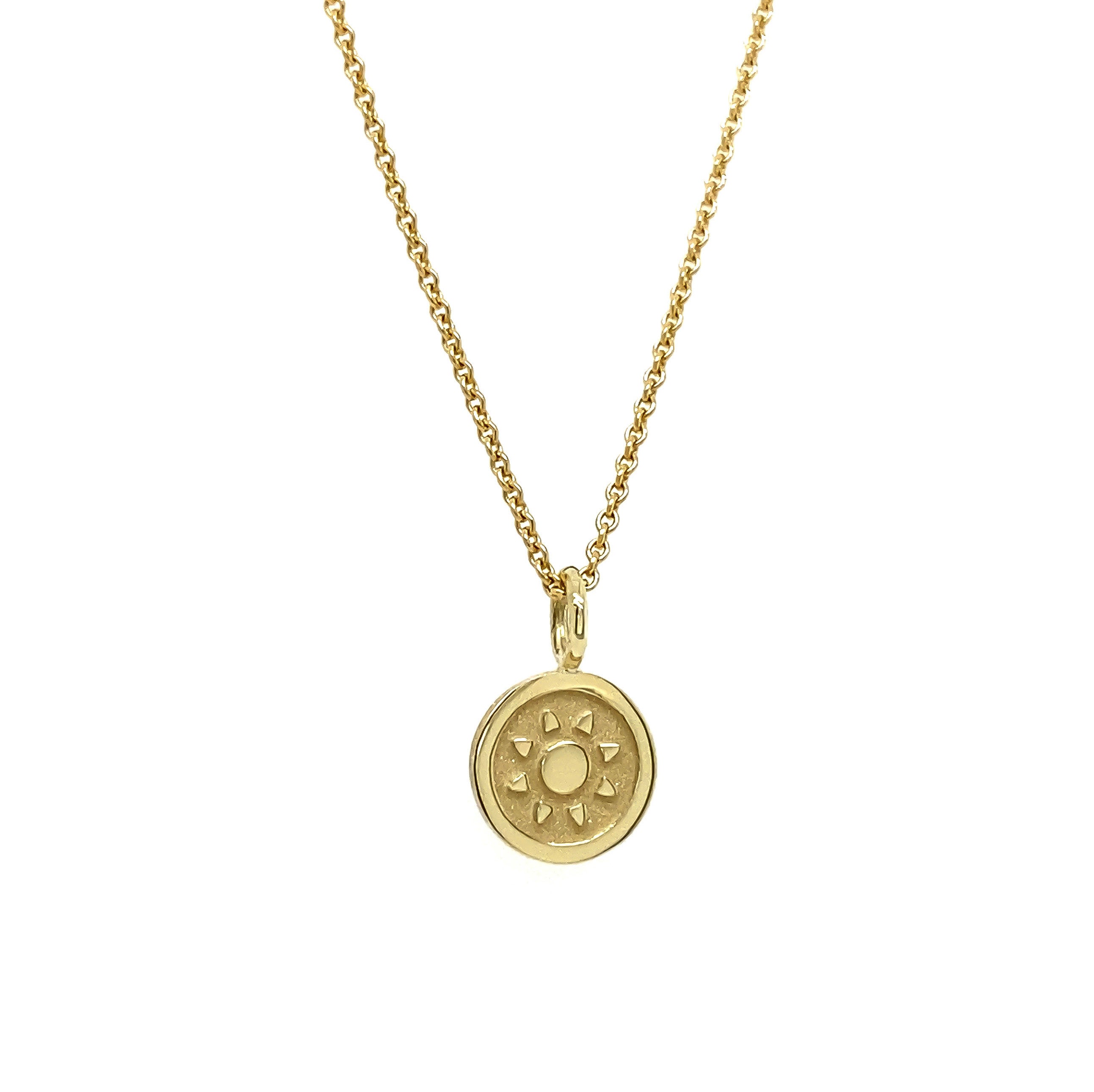 Coin Necklace Sunny Days