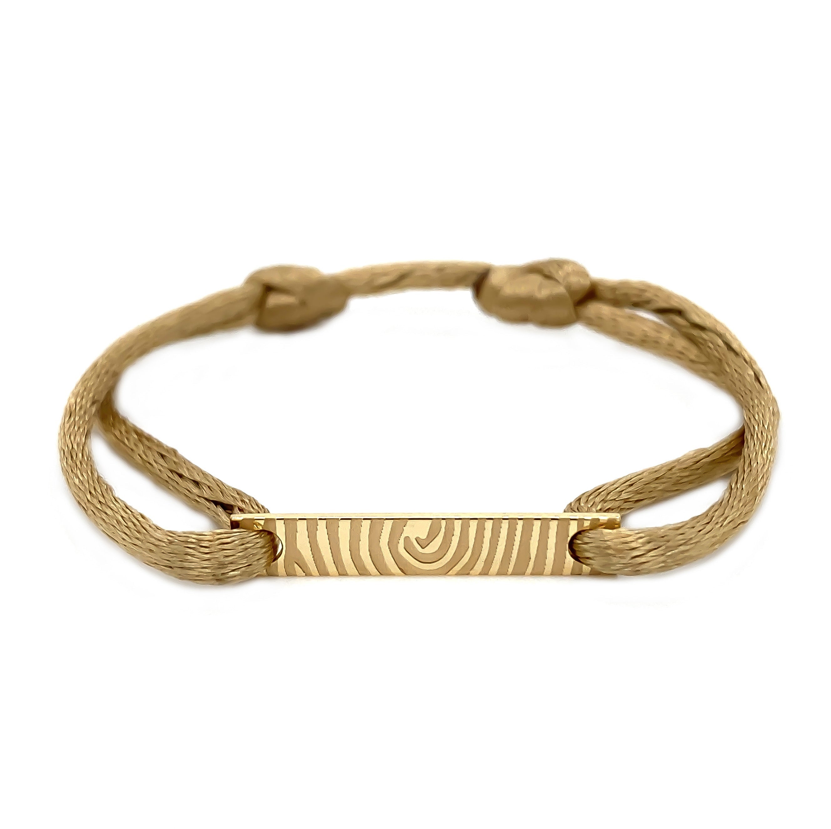 Bracelets with fingerprint