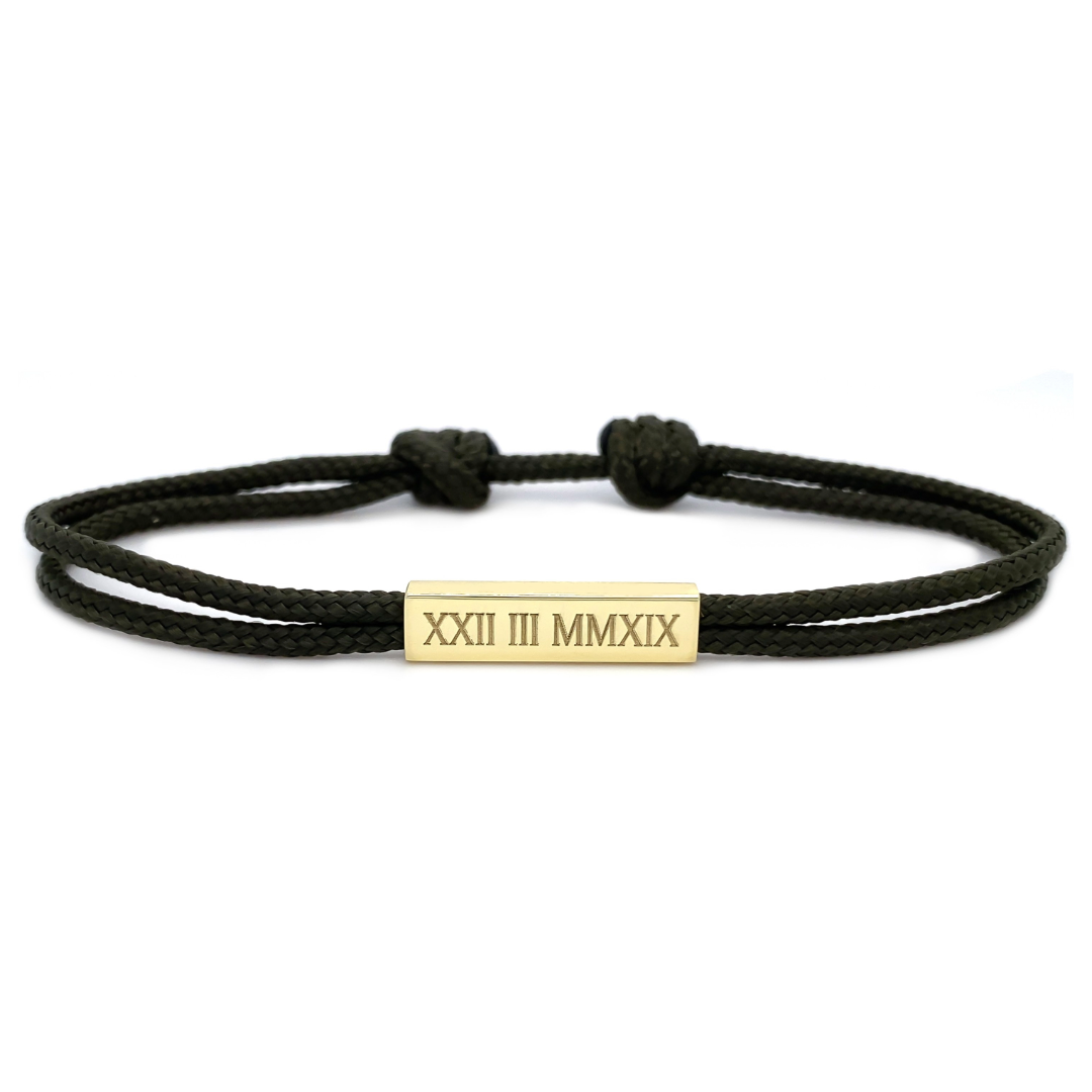 Handgemaakte gouden heren armbanden