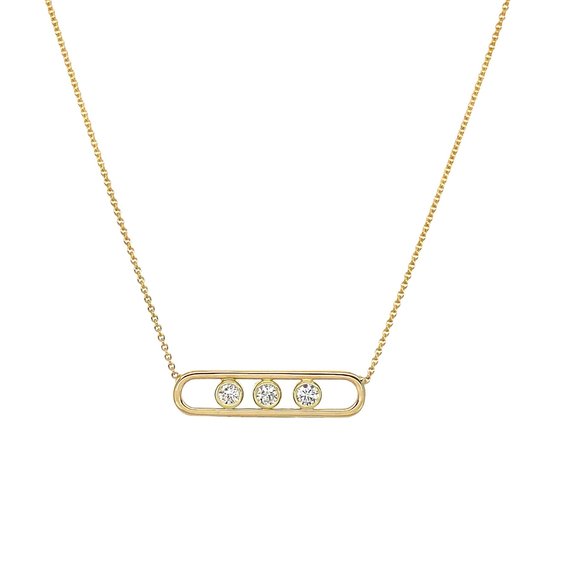 Necklaces with diamond